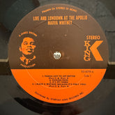 Live And Lowdown At The Apollo