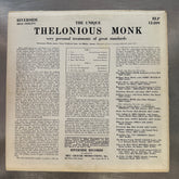 The Unique Thelonious Monk