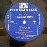 The Unique Thelonious Monk